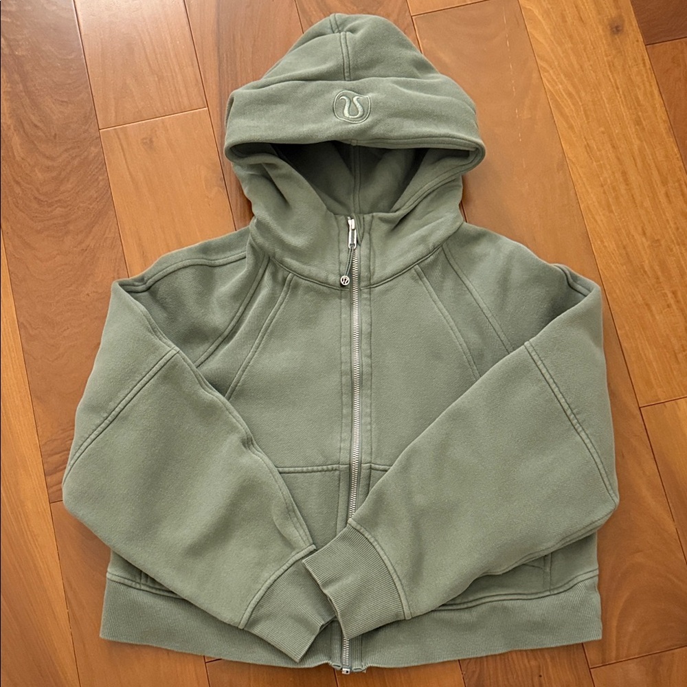 lululemon athletica Olive Green Hoodie